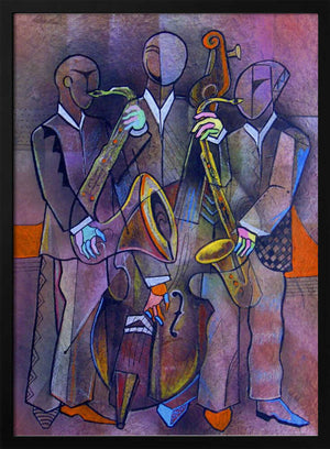Tablou înramat „Full Jazz” de Ricardo Maya