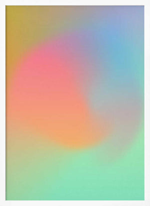 Tablou înramat „The Gradient” de Pictufy