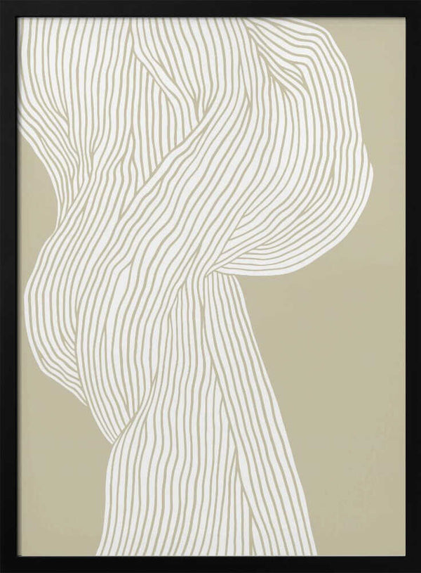 Tablou înramat „Flowing Strands” de Treechild