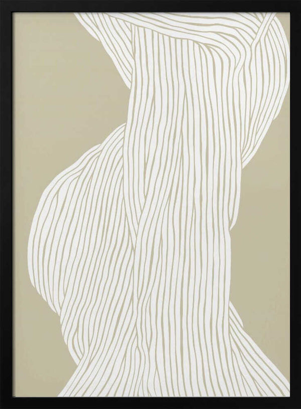 Tablou înramat „Flowing Lines Emerge” de Treechild