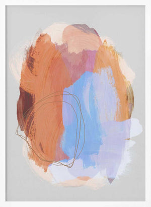 Tablou înramat „Abstract Brush Strokes 38Z” de Mareike Böhmer