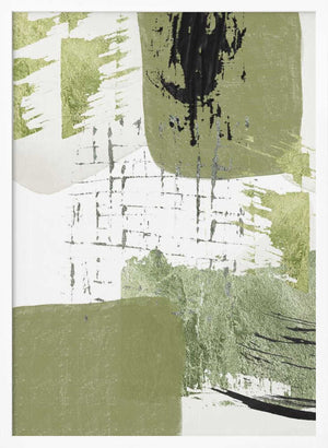 Tablou înramat „Green Dream 1” de Sally Ann Moss