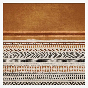 Tablou înramat „Earthy Patterns” de Emel Tunaboylu