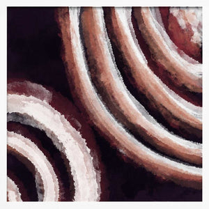 Tablou înramat „Swirling Echoes” de Emel Tunaboylu