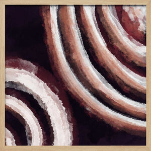 Tablou înramat „Swirling Echoes” de Emel Tunaboylu
