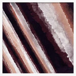 Tablou înramat „Earthly Striations” de Emel Tunaboylu
