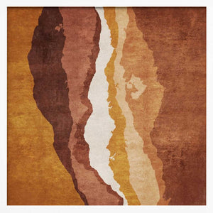 Tablou înramat „Earth's Layers” de Emel Tunaboylu
