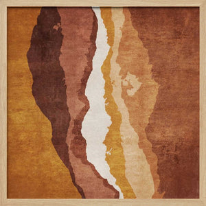 Tablou înramat „Earth's Layers” de Emel Tunaboylu