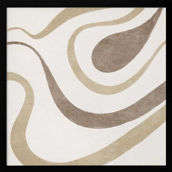 Tablou înramat „Fluid Earth Patterns” de Emel Tunaboylu