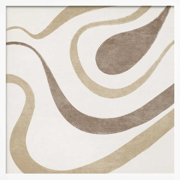 Tablou înramat „Fluid Earth Patterns” de Emel Tunaboylu