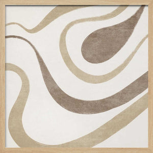 Tablou înramat „Fluid Earth Patterns” de Emel Tunaboylu