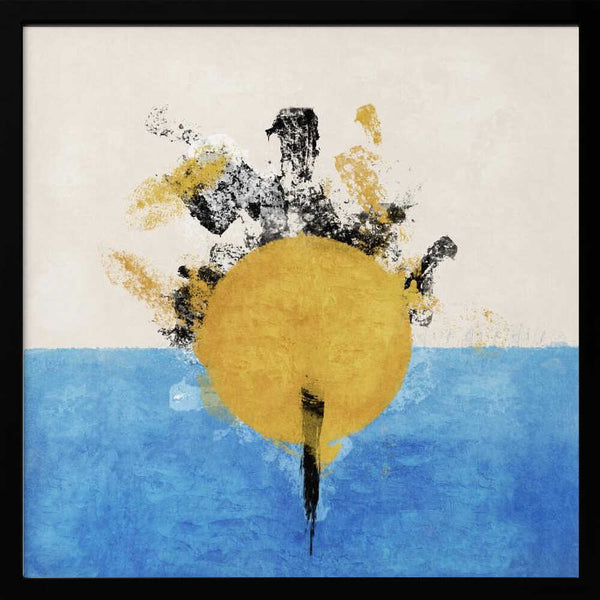 Tablou înramat „Rising Hue Burst” de Emel Tunaboylu