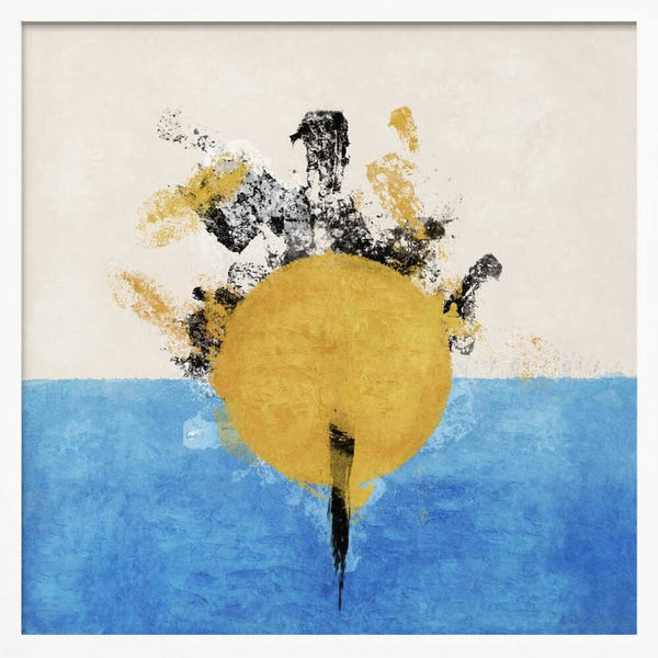 Tablou înramat „Rising Hue Burst” de Emel Tunaboylu