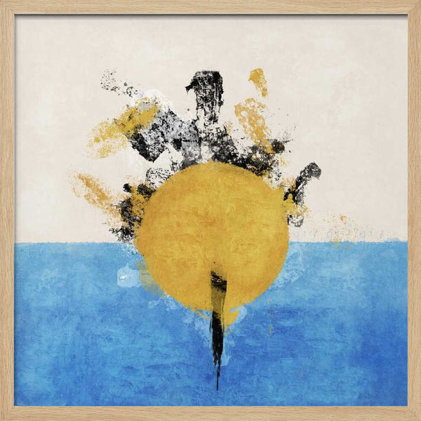 Tablou înramat „Rising Hue Burst” de Emel Tunaboylu