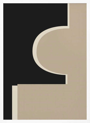 Tablou înramat „Abstract Graphic Shapes” de Elena Ristova