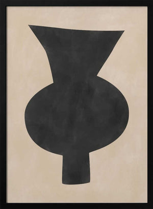 Tablou înramat „Abstract Vase Silhouette” de Elena Ristova
