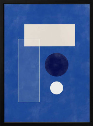 Tablou înramat „Minimalist Geometric shapes” de Elena Ristova