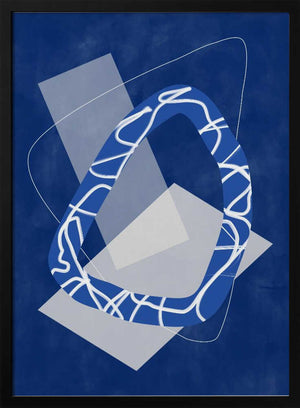 Tablou înramat „Geometric Flow” de Elena Ristova