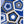 Tablou înramat „Geometric Pattern With Hexagonal Shape” de Elena Ristova