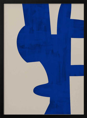 Tablou înramat „Shadows of Blue” de Elena Ristova