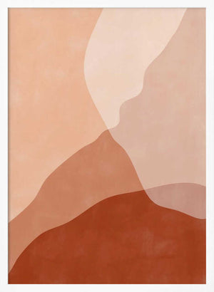 Tablou înramat „Autumn Layers” de Elena Ristova