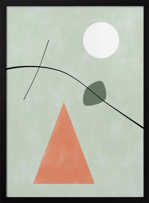 Tablou înramat „Shapes in Harmony” de Elena Ristova