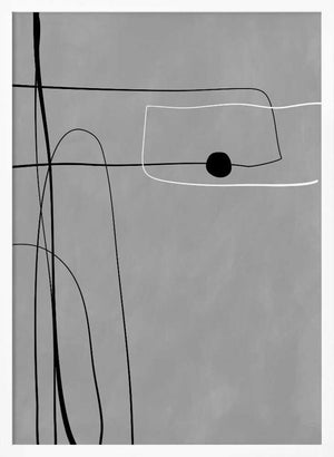 Tablou înramat „Balanced Lines” de Elena Ristova