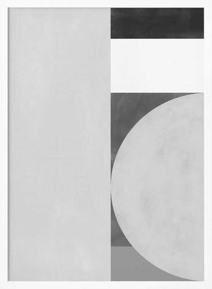 Tablou înramat „Geometric Harmony” de Elena Ristova