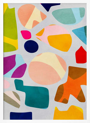 Tablou înramat „Summer cut outs” de Ana Rut Bre