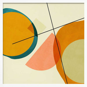 Tablou înramat „Mid Painted3 Kopie” de Ana Rut Bre