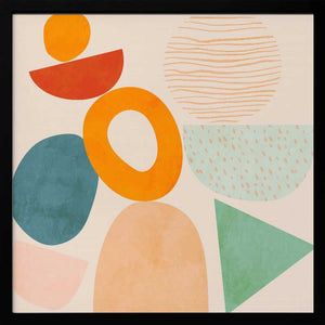 Tablou înramat „Shapes Play New2” de Ana Rut Bre