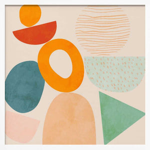 Tablou înramat „Shapes Play New2” de Ana Rut Bre