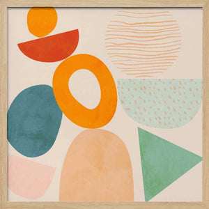 Tablou înramat „Shapes Play New2” de Ana Rut Bre