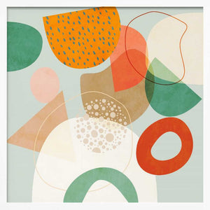Tablou înramat „Shapes Play New4” de Ana Rut Bre