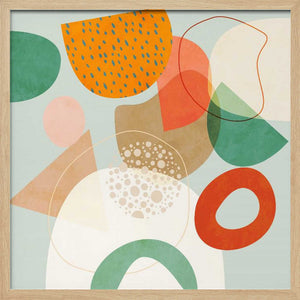 Tablou înramat „Shapes Play New4” de Ana Rut Bre