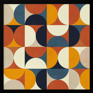 Tablou înramat „Geometry New12 Rougeatre” de Ana Rut Bre