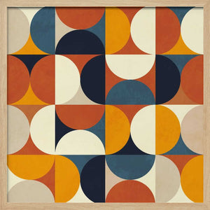 Tablou înramat „Geometry New12 Rougeatre” de Ana Rut Bre