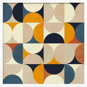 Tablou înramat „Geometry New12 Bleu Claire” de Ana Rut Bre