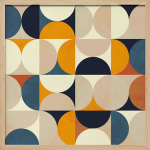 Tablou înramat „Geometry New12 Bleu Claire” de Ana Rut Bre