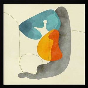 Tablou înramat „Shapes&lines2” de Ana Rut Bre