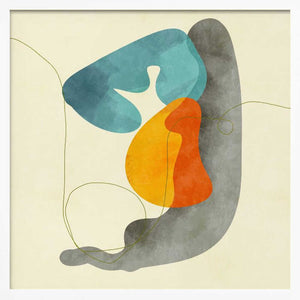 Tablou înramat „Shapes&lines2” de Ana Rut Bre