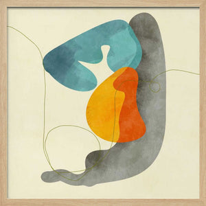 Tablou înramat „Shapes&lines2” de Ana Rut Bre