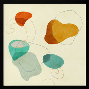 Tablou înramat „Shapes&lines3” de Ana Rut Bre