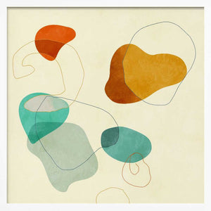 Tablou înramat „Shapes&lines3” de Ana Rut Bre