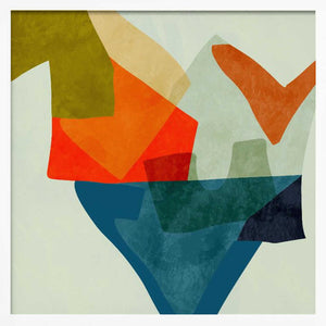 Tablou înramat „Shapes&lines5 Kopie” de Ana Rut Bre