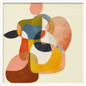 Tablou înramat „Shapes6” de Ana Rut Bre