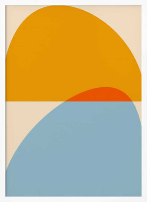 Tablou înramat „Mid Century Pastel 18” de Ana Rut Bre