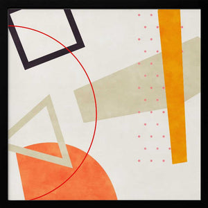 Tablou înramat „Mid Bauhaus Geometry 6” de Ana Rut Bre