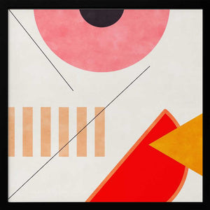 Tablou înramat „Mid Bauhaus Geometry 2” de Ana Rut Bre