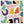Tablou înramat „Pattern3 Mid Bunt 2gros” de Ana Rut Bre